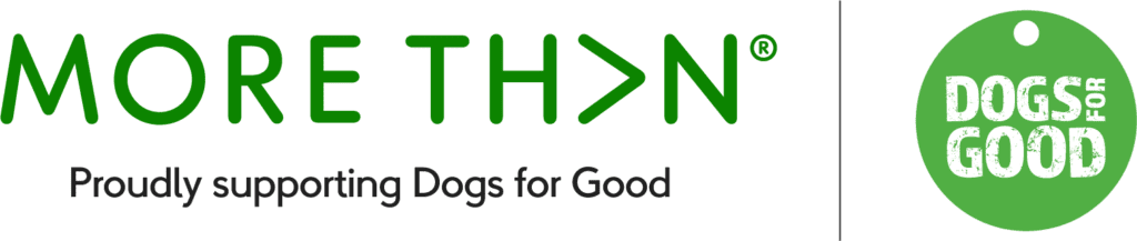 More Than and Dogs for Good's Logos
