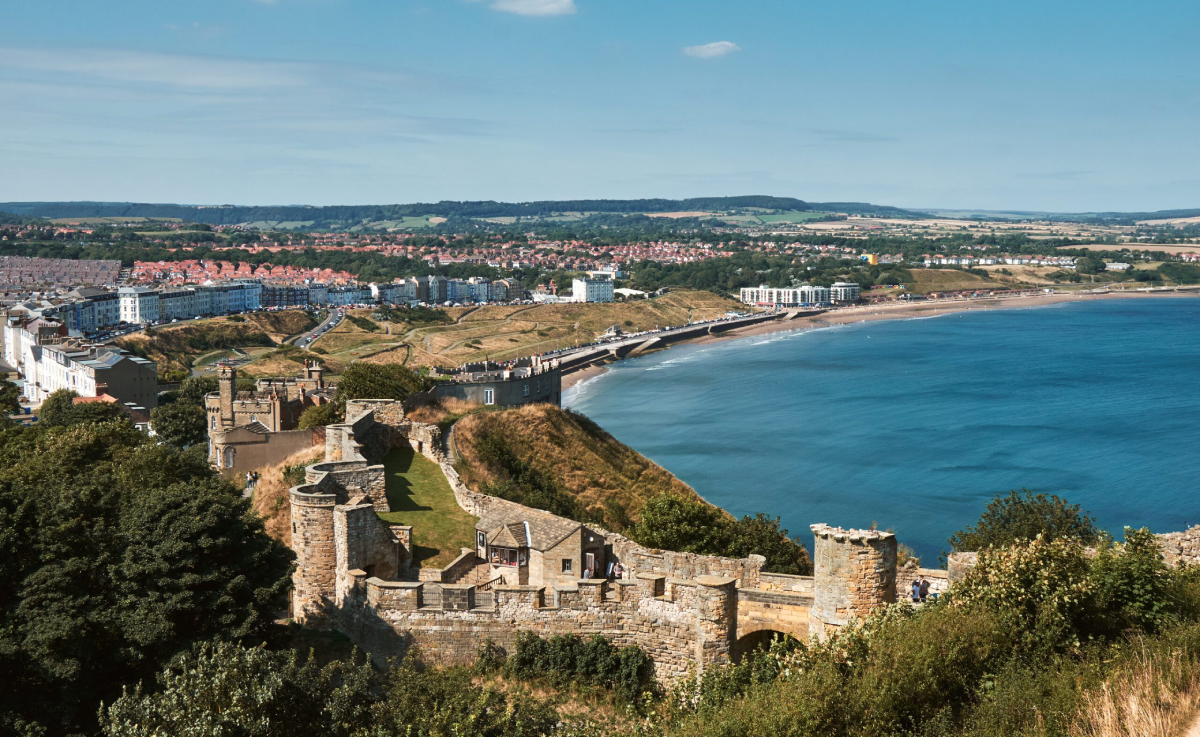 View Of The North Yorkshire Coastline