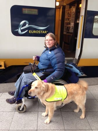 EPN Wendy and Udo on Eurostar