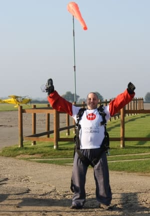 Dave Skinner skydive