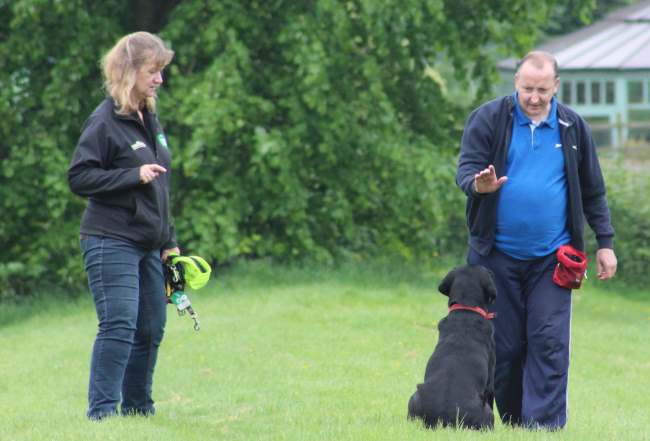 Mark with Community Dog Max