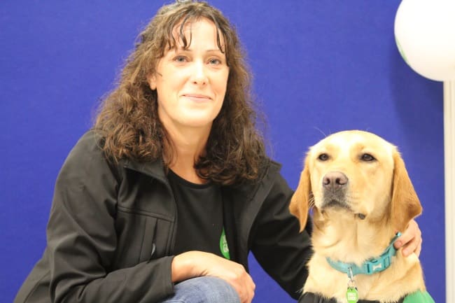 Community dog Lexi and her handler Lucy